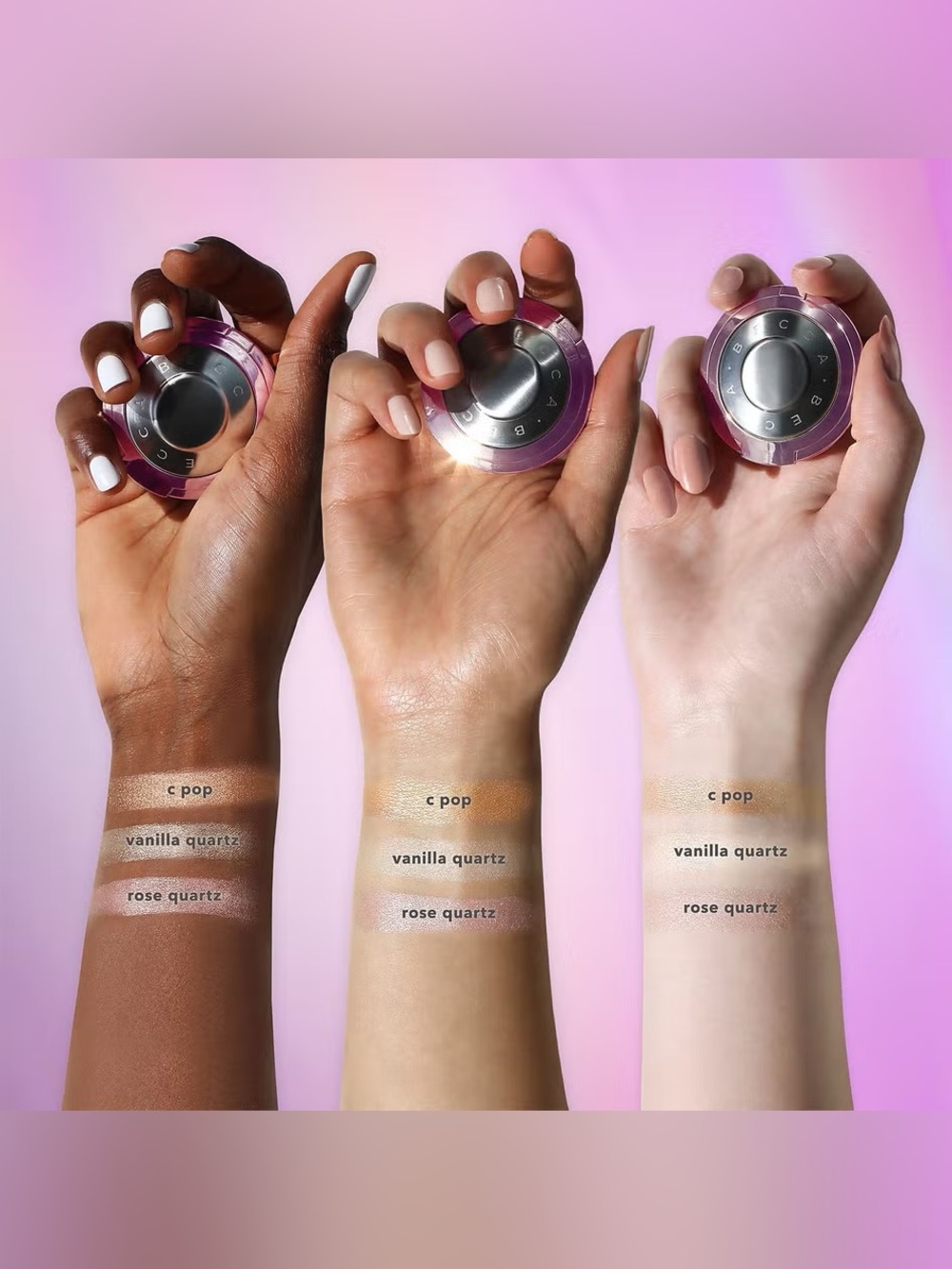 Becca Mini Highlighter Trio Prismstica NIB - Picture 3 of 8